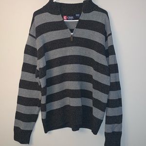 ⚫️Chaps⚫️Men 1/4 Zip Sweater Very Warm!